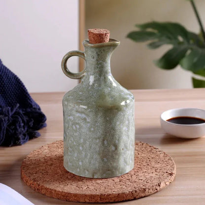 400ml Textured Ceramic Oil & Vinegar Bottle – view 11