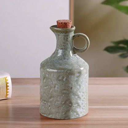 400ml Textured Ceramic Oil & Vinegar Bottle – view 13