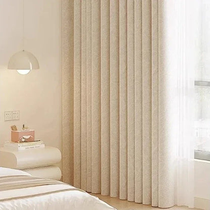 Chenille Light-Filtering Curtain Panel – 6 Colours – view 8