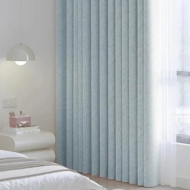 Chenille Light-Filtering Curtain Panel – 6 Colours – view 11
