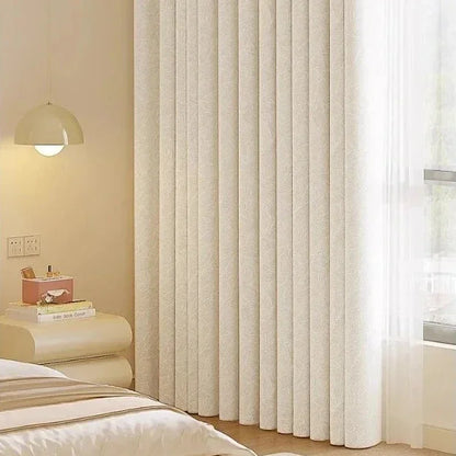 Chenille Light-Filtering Curtain Panel – 6 Colours – view 12