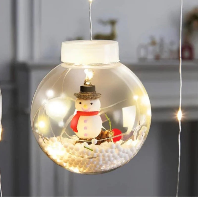 Christmas Ornament Ball LED String Lights – 3 Designs – view 5