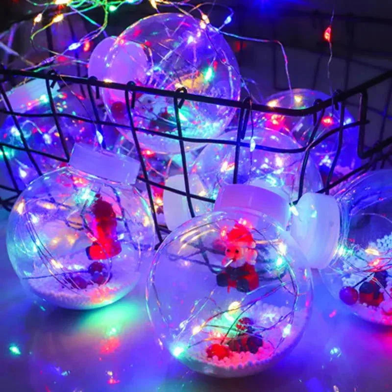 Christmas Ornament Ball LED String Lights – 3 Designs – view 8