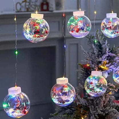 Christmas Ornament Ball LED String Lights – 3 Designs – view 11