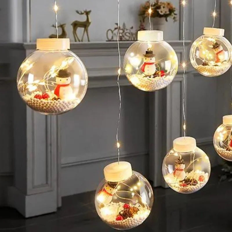 Christmas Ornament Ball LED String Lights – 3 Designs – view 14