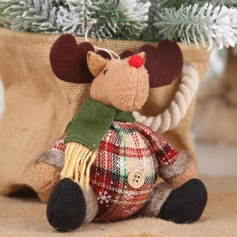 Christmas Plush Figure – Santa, Snowman or Reindeer – view 2