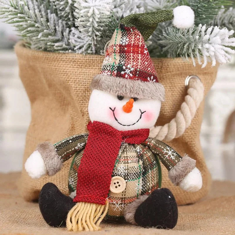 Christmas Plush Figure – Santa, Snowman or Reindeer – view 3
