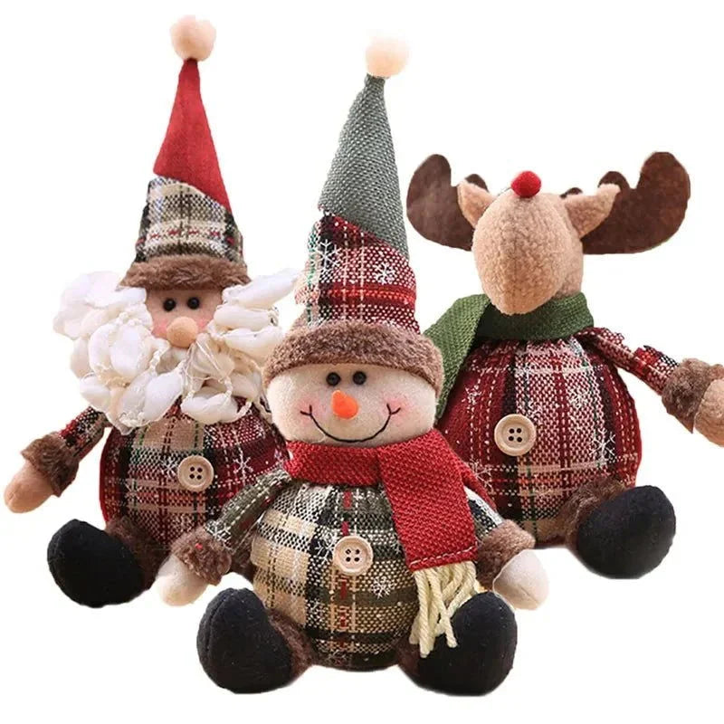 Christmas Plush Figure – Santa, Snowman or Reindeer – view 5