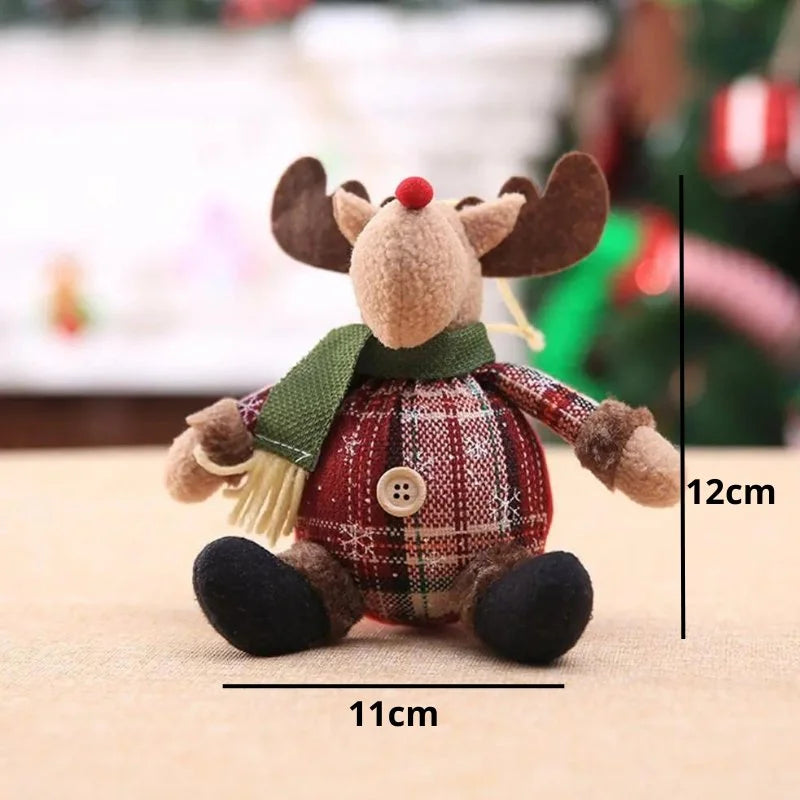 Christmas Plush Figure – Santa, Snowman or Reindeer – view 9