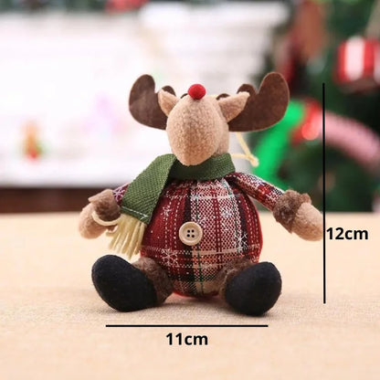Christmas Plush Figure – Santa, Snowman or Reindeer – view 9