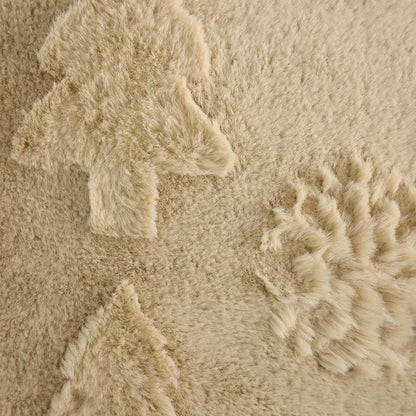 Christmas Snowflake Jacquard Plush Cushion Cover – view 16