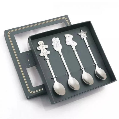 Christmas Stainless Steel Decorative Spoon Gift Set – view 7