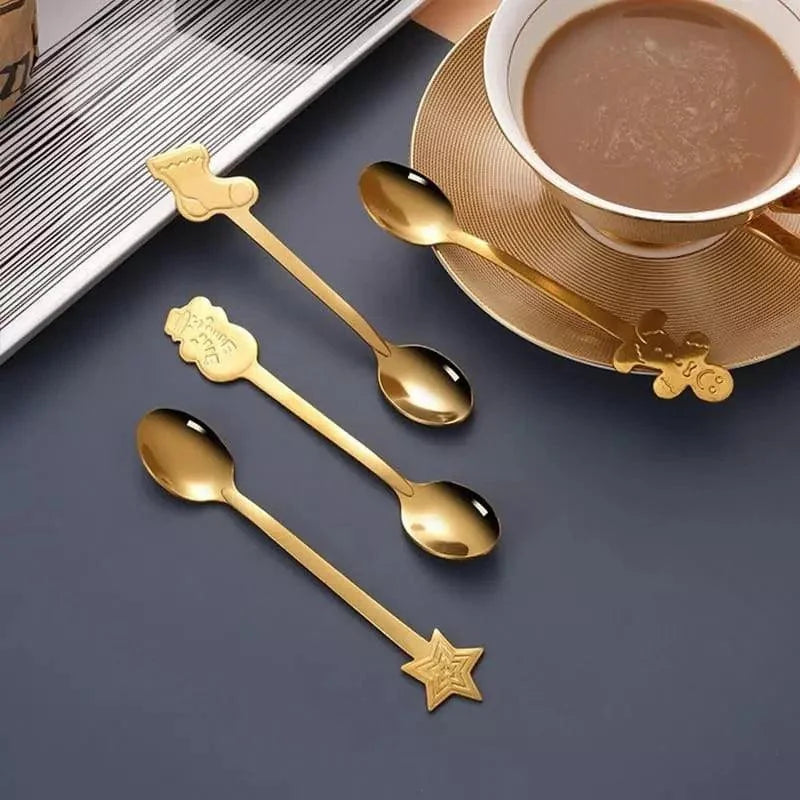 Christmas Stainless Steel Decorative Spoon Gift Set – view 9