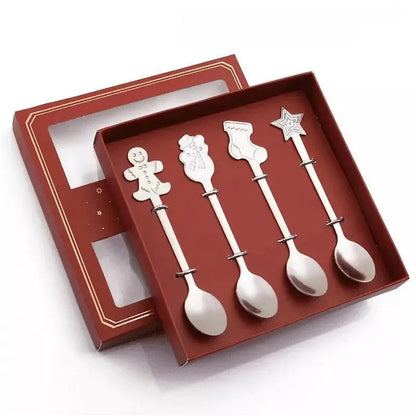 Christmas Stainless Steel Decorative Spoon Gift Set – view 11