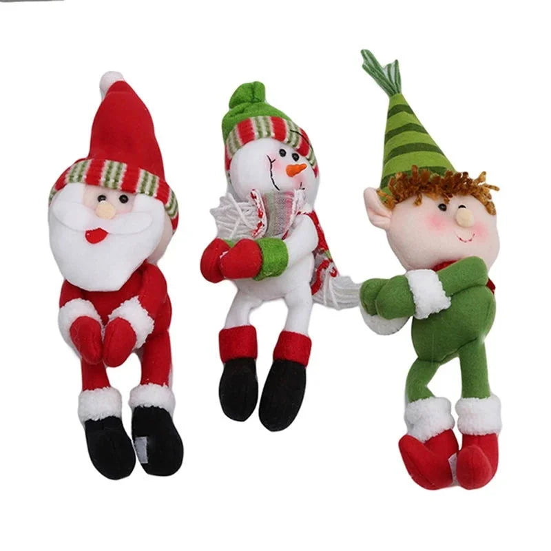 Christmas Wine Bottle Cover – Santa, Snowman or Elf – view 3