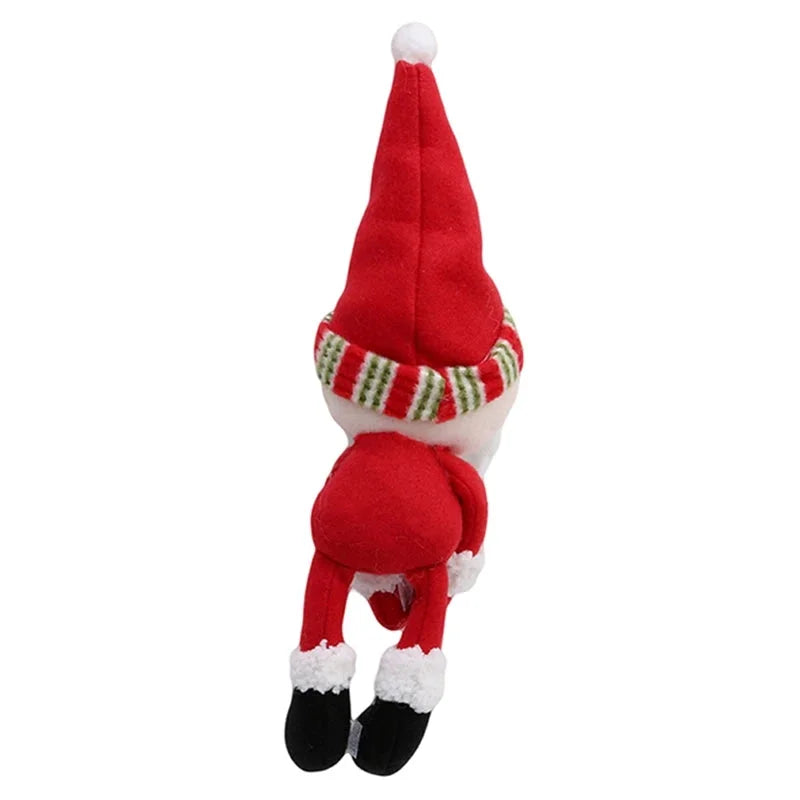 Christmas Wine Bottle Cover – Santa, Snowman or Elf – view 4