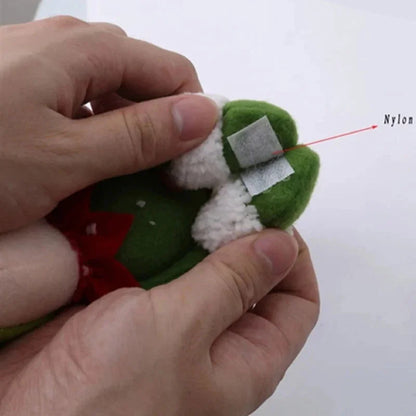 Christmas Wine Bottle Cover – Santa, Snowman or Elf – view 5