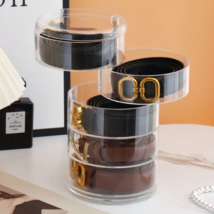 Clear 5-Tier Rotating Jewellery & Accessory Organiser – view 5