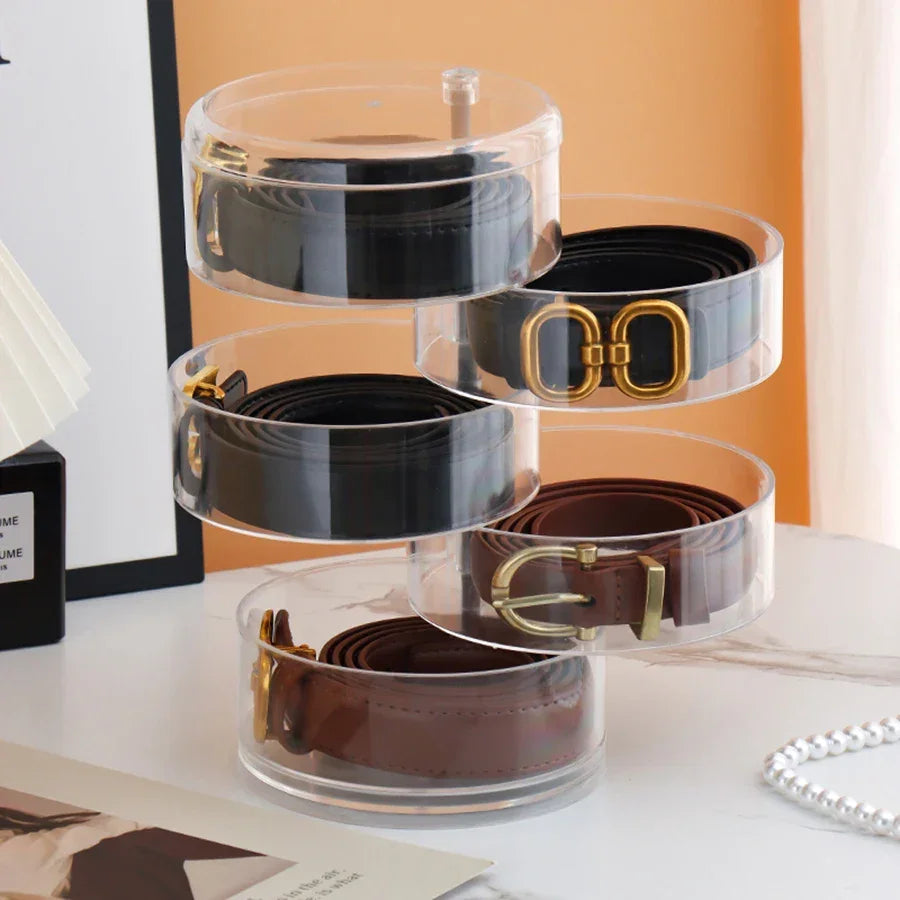 Clear 5-Tier Rotating Jewellery & Accessory Organiser – view 6