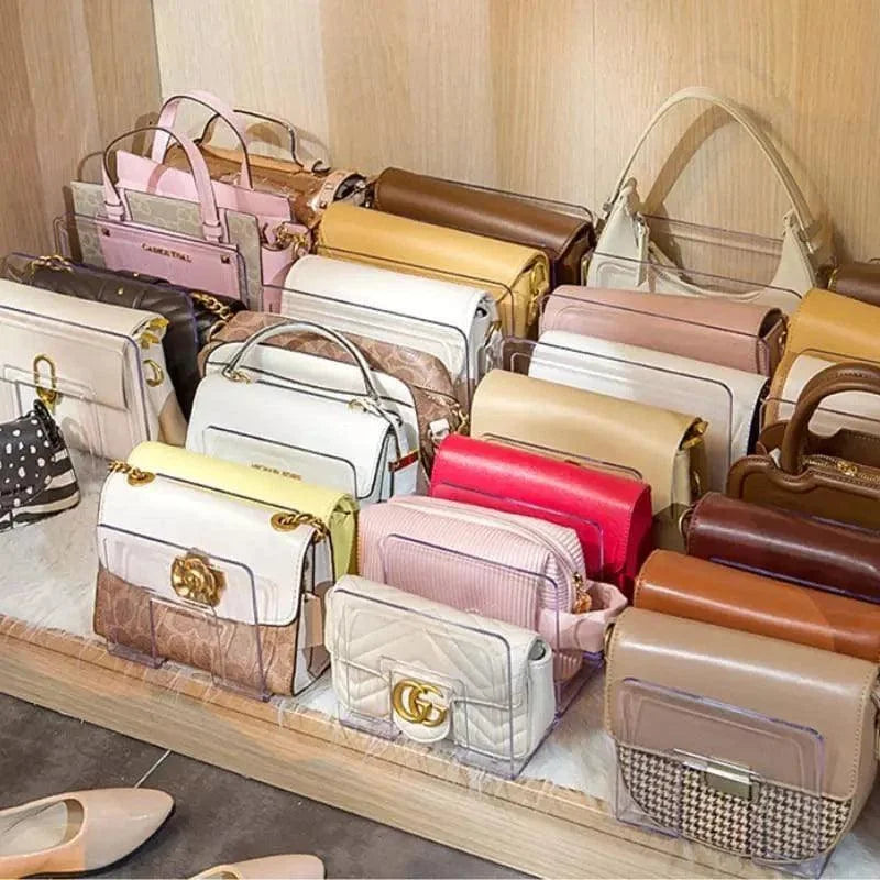 Clear acrylic handbag and accessory organiser – view 11