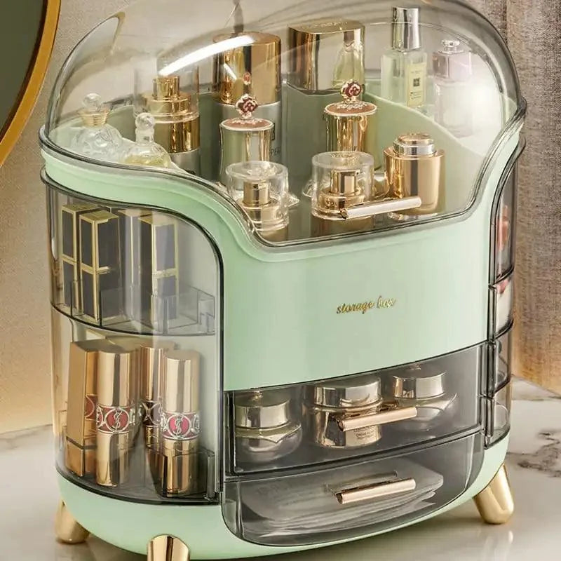 Clear acrylic makeup and vanity organiser – view 3