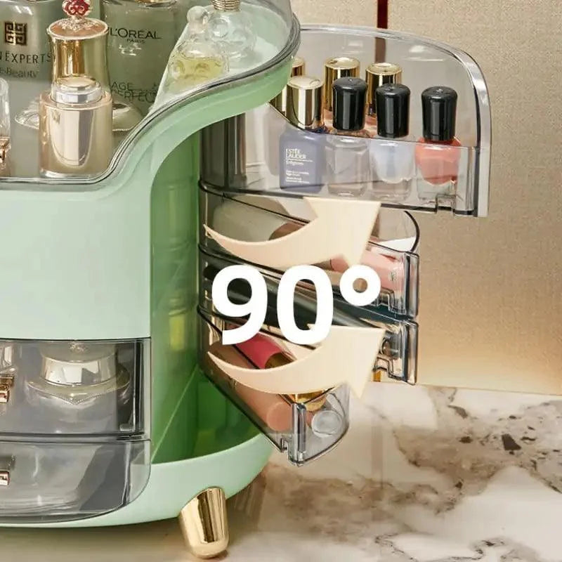 Clear acrylic makeup and vanity organiser – view 9