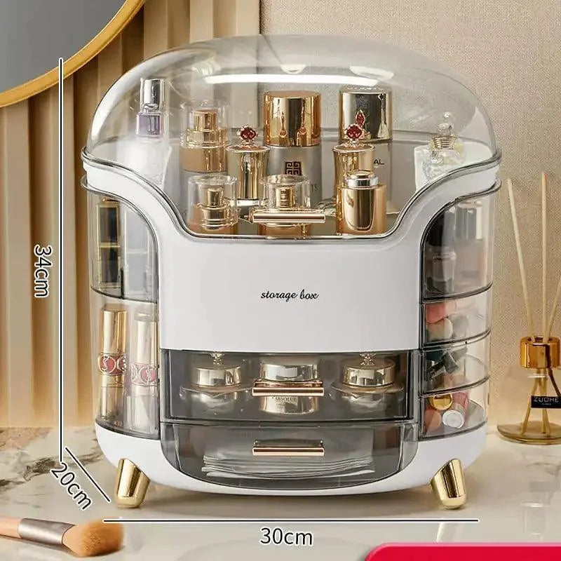 Clear acrylic makeup and vanity organiser – view 15