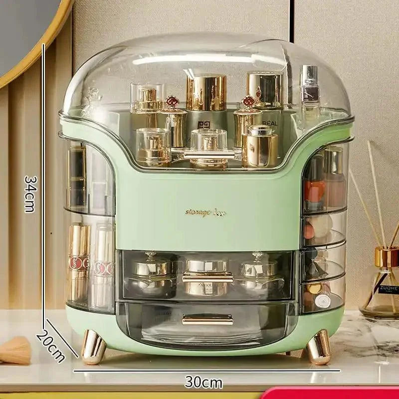 Clear acrylic makeup and vanity organiser – view 17