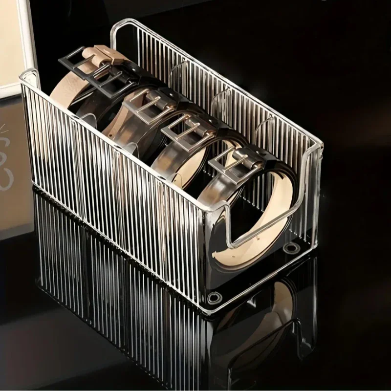 Clear Hanging Accessory Organiser with 4 Compartments