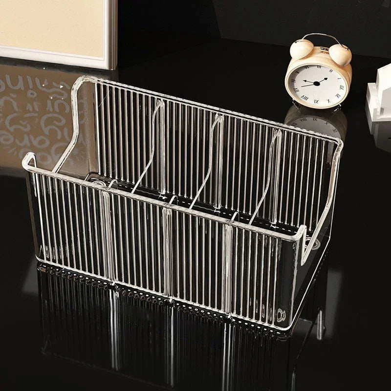 Clear Hanging Accessory Organiser with 4 Compartments – view 9