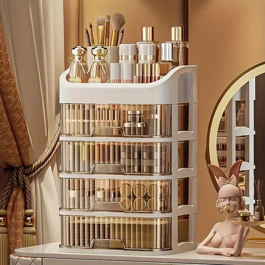 Clear Makeup Drawer Organiser – 2 to 5 Tiers