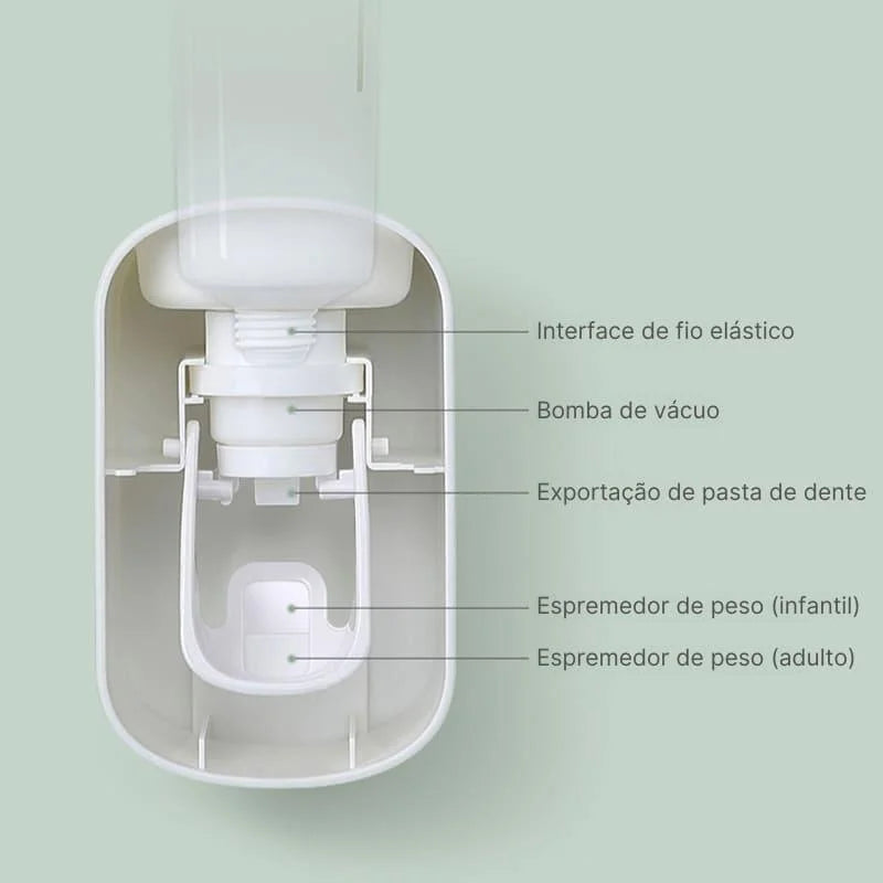 Compact automatic toothpaste dispenser – view 7