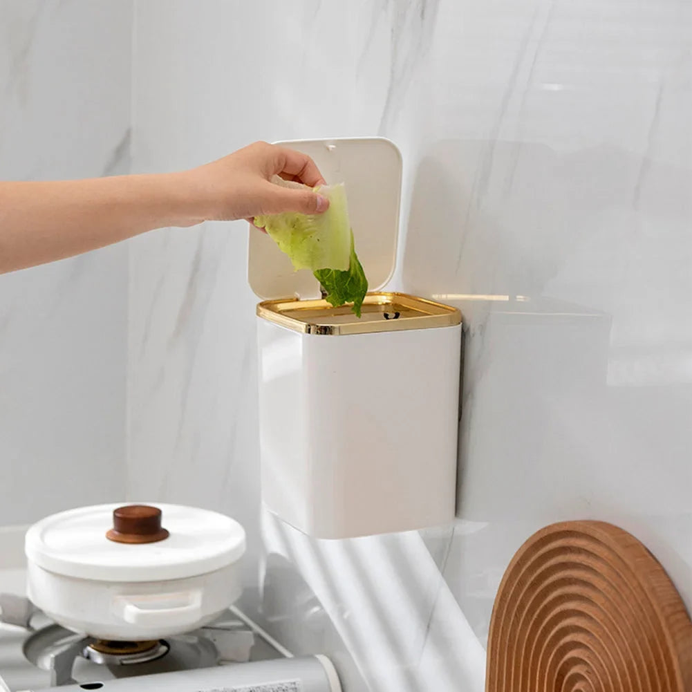 Compact Pop-Up Desktop Waste Bin – view 5