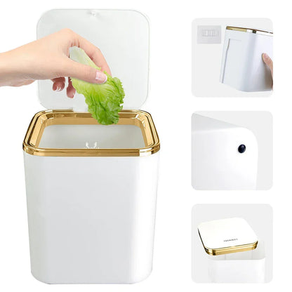 Compact Pop-Up Desktop Waste Bin – view 7