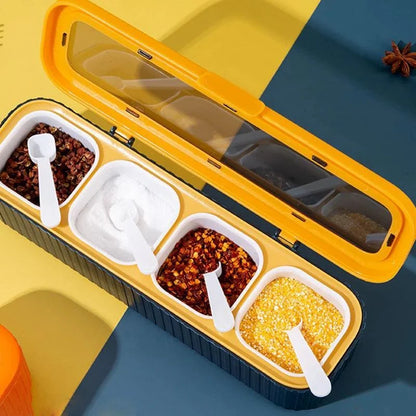 Condiment organiser set with box and bottle – view 4
