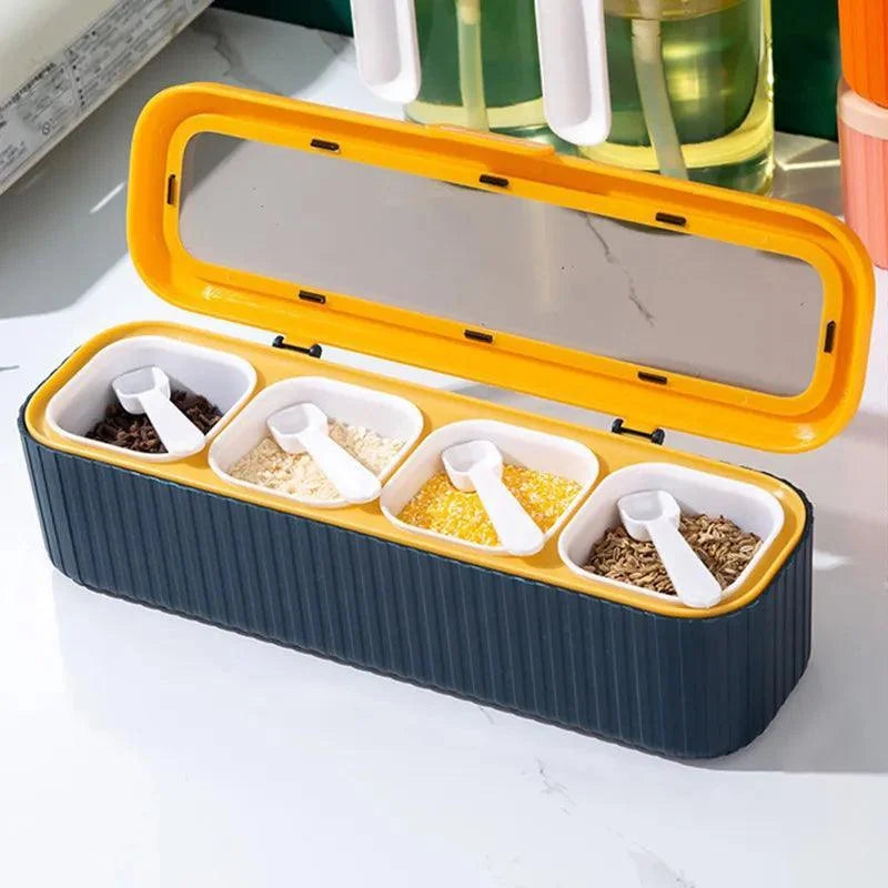 Condiment organiser set with box and bottle – view 7