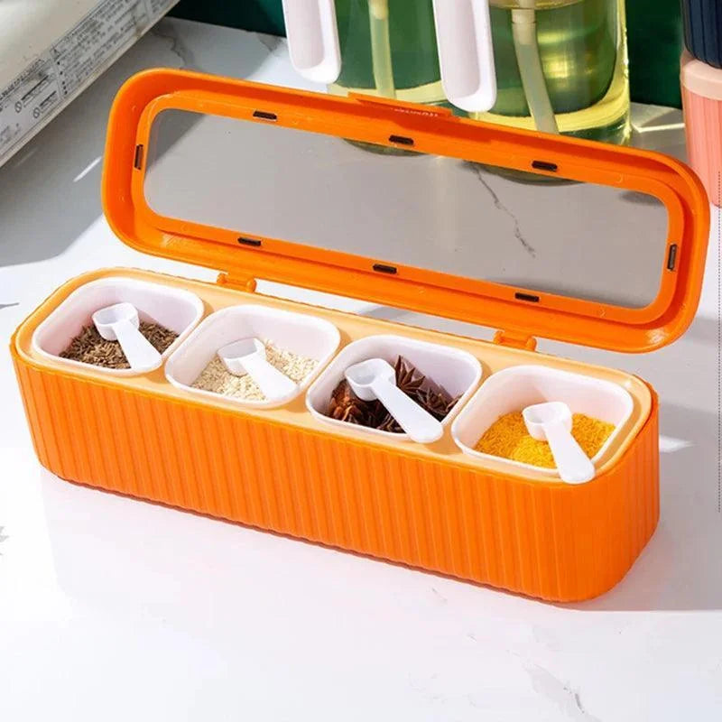 Condiment organiser set with box and bottle – view 9