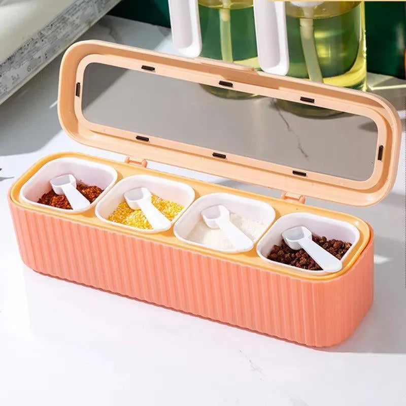 Condiment organiser set with box and bottle – view 10