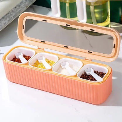 Condiment organiser set with box and bottle – view 10