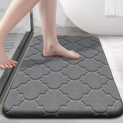 Coral Velvet Absorbent Non-Slip Bath Mat – view 7