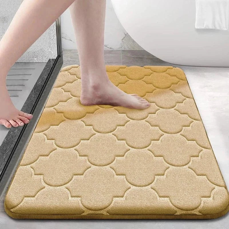 Coral Velvet Absorbent Non-Slip Bath Mat – view 8