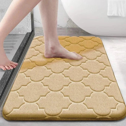 Coral Velvet Absorbent Non-Slip Bath Mat – view 8