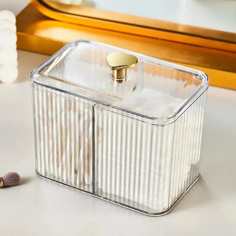 3-Compartment Cotton Bud & Vanity Organiser