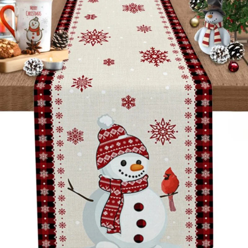 Cotton Christmas Table Runner – 4 Designs, 3 Sizes – view 5