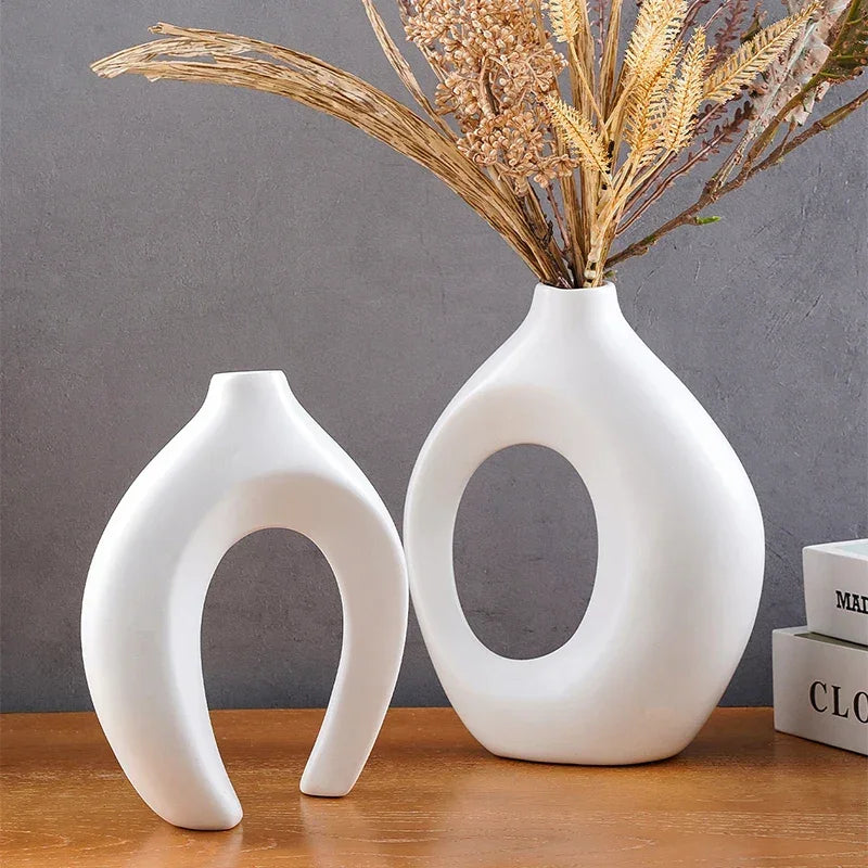 Set of 2 Couple Decorative Vases – view 2