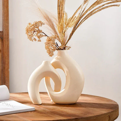 Set of 2 Couple Decorative Vases – view 3