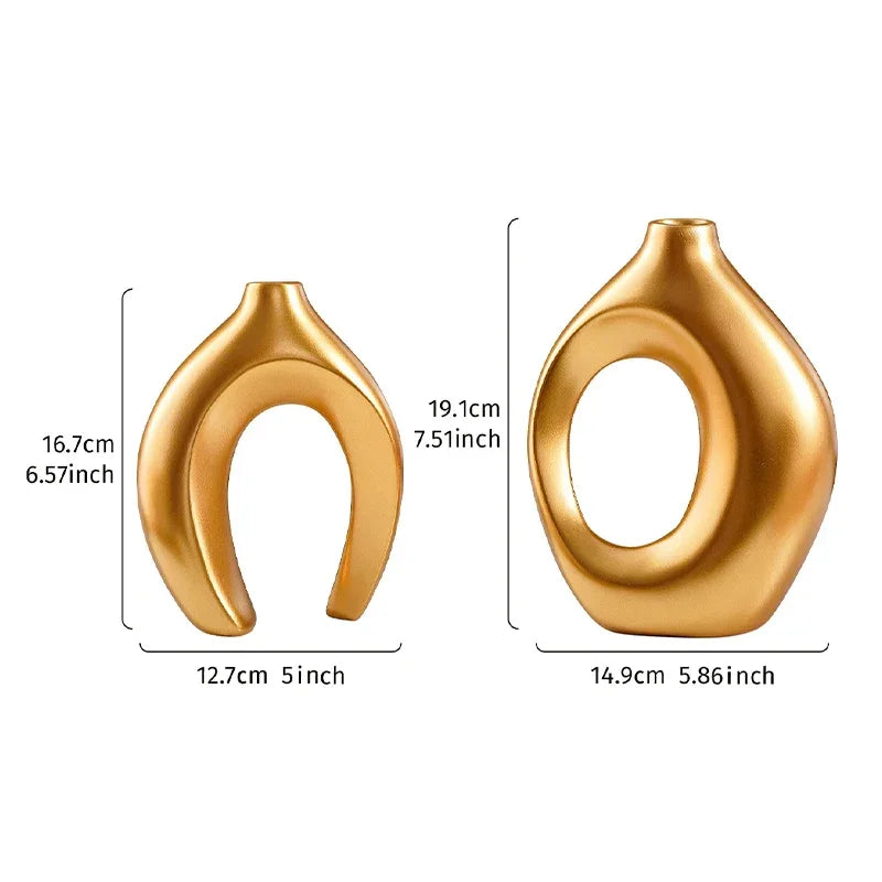 Set of 2 Couple Decorative Vases – view 4