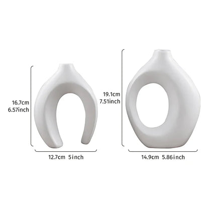 Set of 2 Couple Decorative Vases – view 5