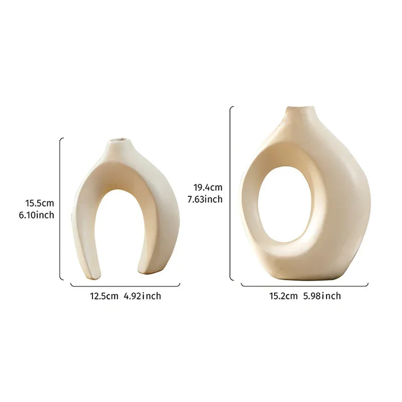 Set of 2 Couple Decorative Vases – view 6