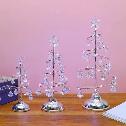 26cm Crystal-Effect LED Christmas Tree – view 8